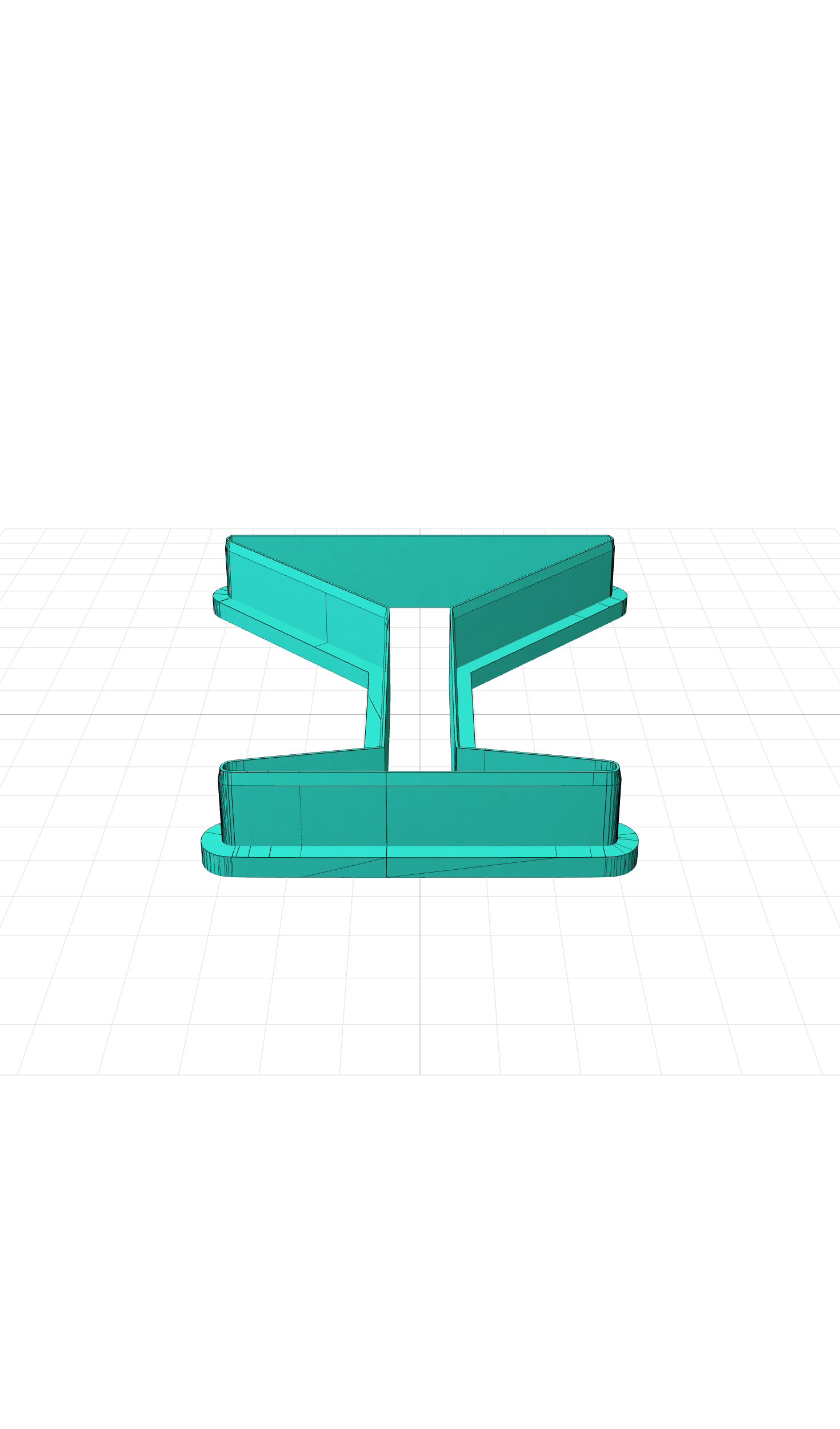 Martini glass cookie cutter